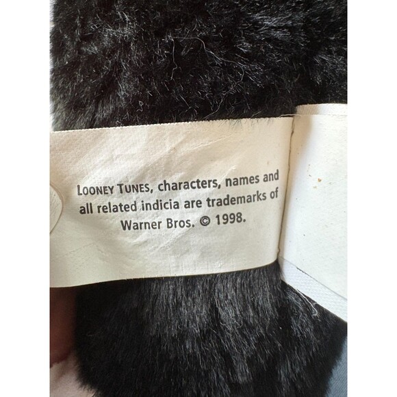 ACE Looney Tunes 1998 Sylvester Tweety Pie Magician Soft Plush Toy 16" Black - Picture 6 of 7